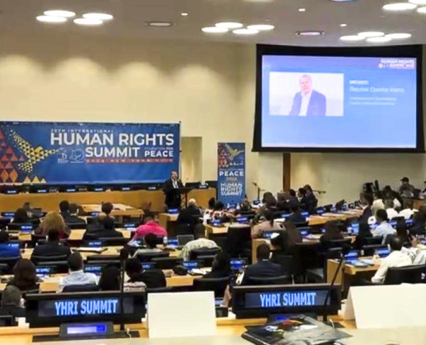 Fortalece UdeG su presencia en Cumbre internacional de derechos humanos, en la ONU