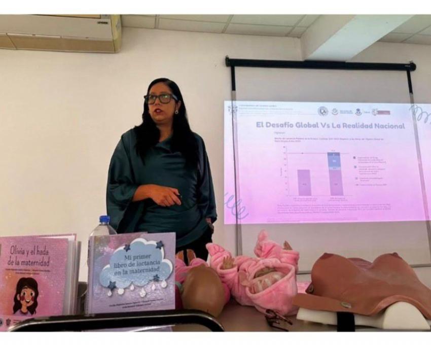 Llevan el conocimiento sobre lactancia materna más allá de las aulas