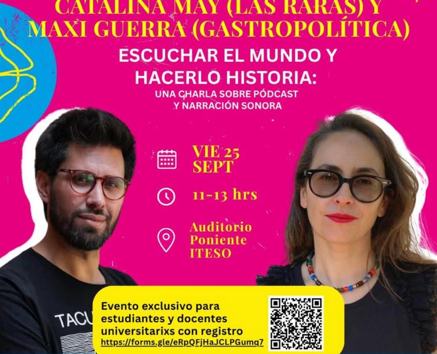 Radio UdeG invita a estudiantes a conocer sobre producción y narración sonora en Festival Sonar