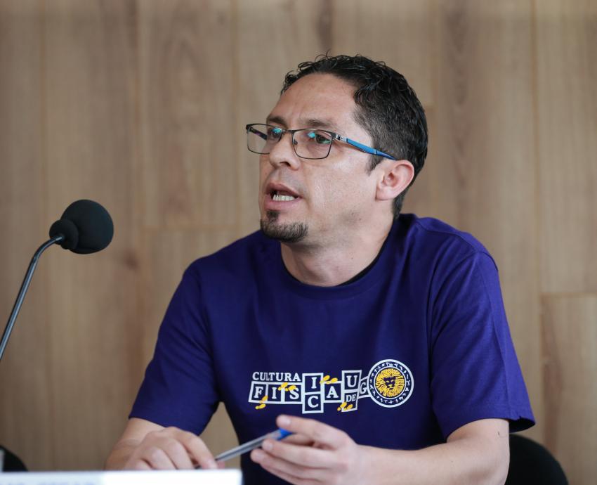 Presentan campeonato Intercentros universitarios 2026
