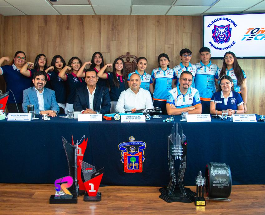 Estudiantes de UdeG representarán a México en final mundial de STEM Racing, en Singapur