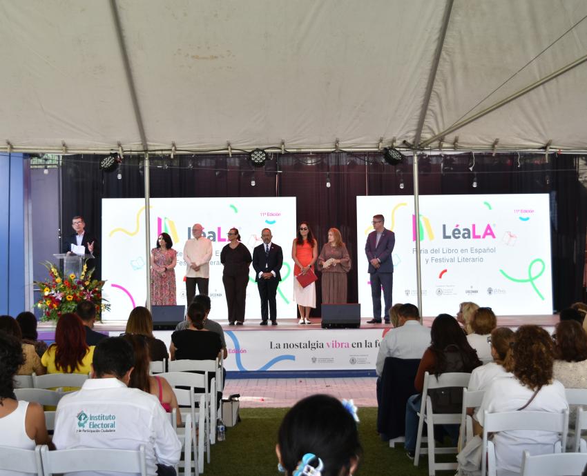 Inauguran LéaLA 2026, la fiesta del libro en español, en Los Ángeles