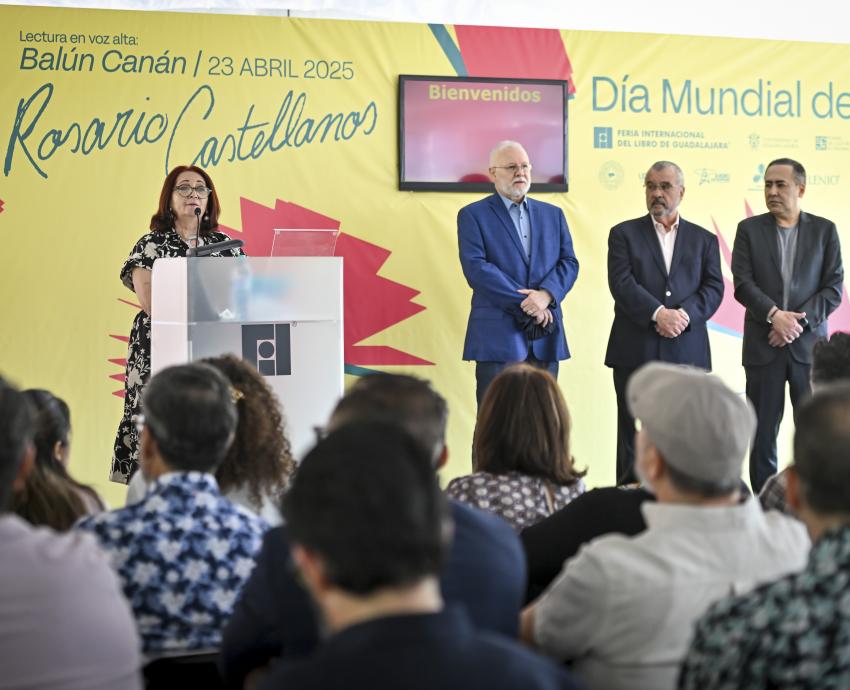 Conmemoran Día Mundial del Libro con lectura de “Balún Canán” de Rosario Castellanos