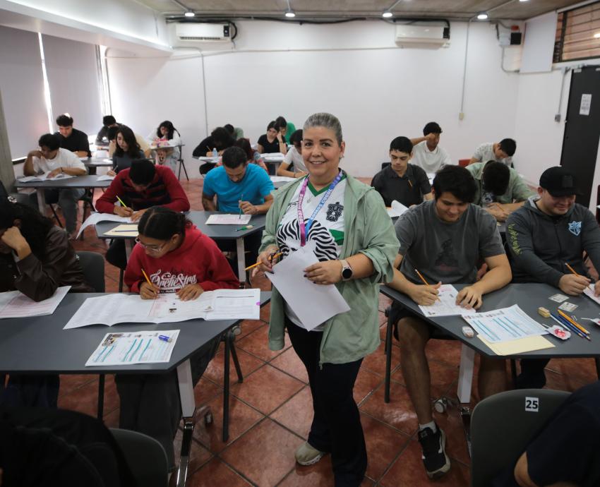 Presentan examen de admisión 96.32% de aspirantes de licenciaturas para el ciclo escolar 2026-B
