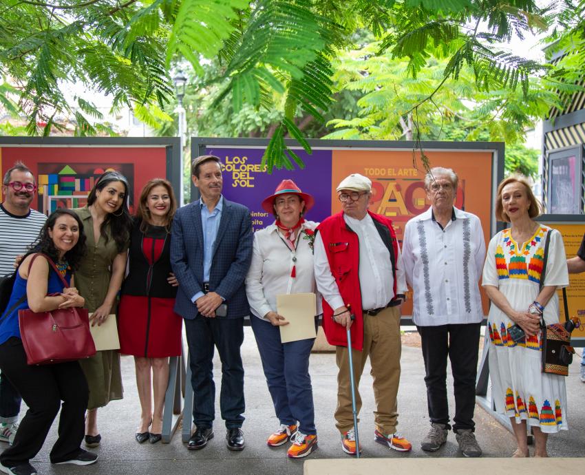 “Los colores del sol” de Paco de la Peña tiñen a Paseo Alcalde