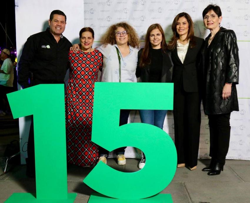 Rectora General celebra con UDGTV Canal 44 sus 15 años de ser la voz de Jalisco