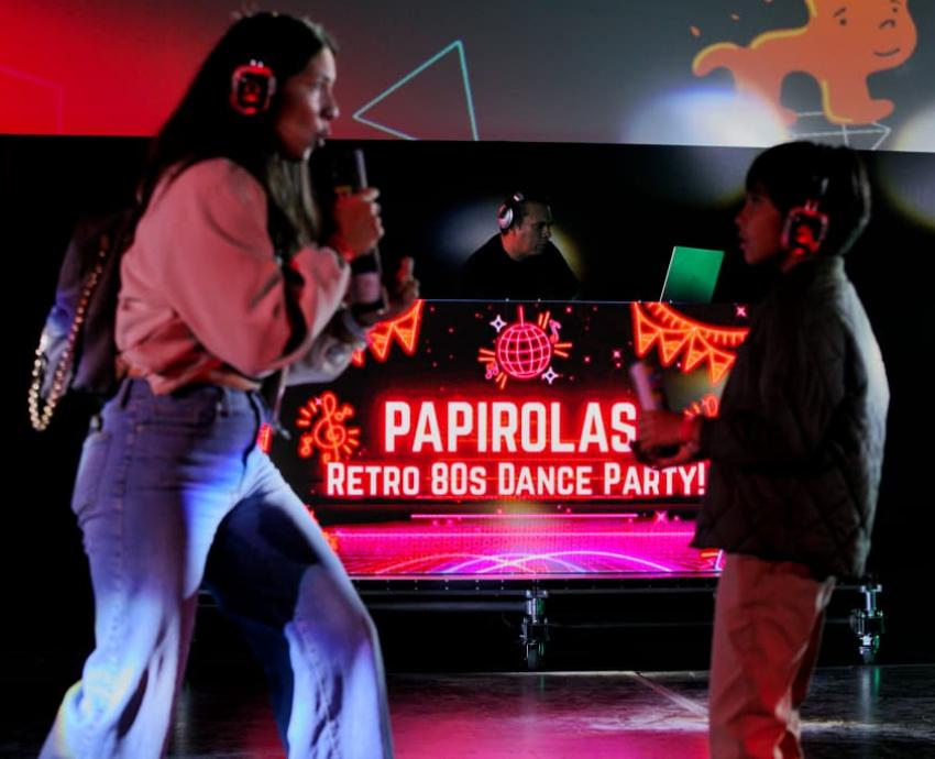 “Silent Party”, una experiencia musical sin ruido para todas las edades en Papirolas 2026