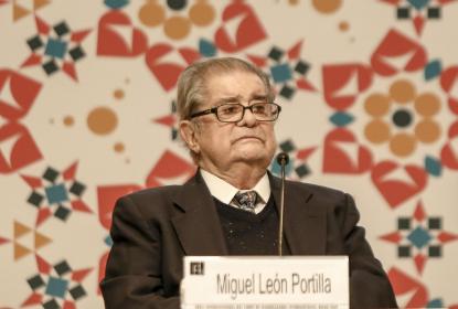 UdeG lamenta el fallecimiento del historiador Miguel León Portilla