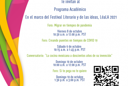 Festival Literario y de las Ideas, LéaLA pone a discusión temas de interés para la comunidad angelina