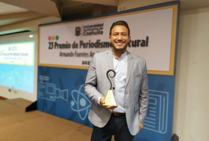 Reconocen a egresado de UDGVirtual con Premio de Periodismo Cultural en Coahuila