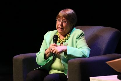 Urgente impulsar políticas de igualdad para el bienestar social de la población: Michelle Bachelet