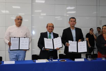 Firman convenio CUCEA-UdeG y el INE en materia de investigación de la estadística de las elecciones