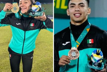 Egresada y alumno de UDGVirtual logran medalla en los Juegos Panamericanos 2023