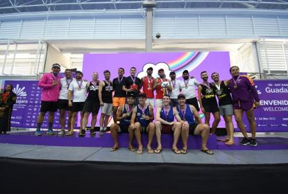 Atletas de la UdeG ganan primeros lugares en Gay Games Guadalajara 2023