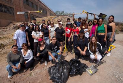 Participan 25 mil universitarios en la Jornada Nacional “Tequios por la paz”