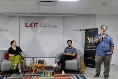 Presentan libro que interpreta la obra de Lars von Trier, en el FICG 40