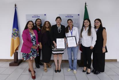 Firman convenio de colaboración AMAUG y Centro de Justicia y Conciliación Laboral 