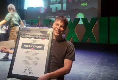 Teatro Latente, de Prepa 10, gana primer lugar en el FITU 2025