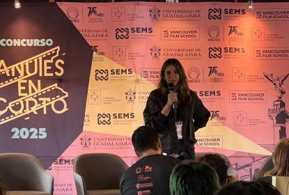 Comparten experiencias finalistas de ANUIES en Corto en jornada de conversatorio con expertos realizada en la Cineteca Nacional