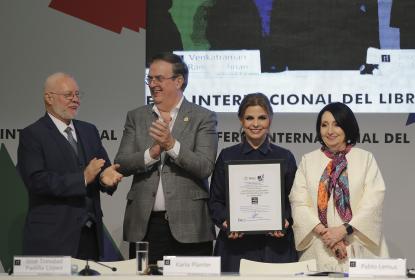 Gobierno de México reconoce a la FIL con certificado “Hecho en México” 