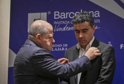 Reconocen al maestro Sergio Roldán Gutiérrez con la distinción Escudo de Oro