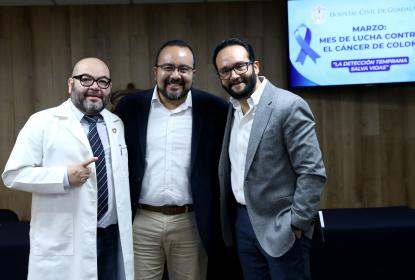 Cáncer de colon se presenta cada vez en personas más jóvenes, advierten médicos del Hospital Civil de Guadalajara 