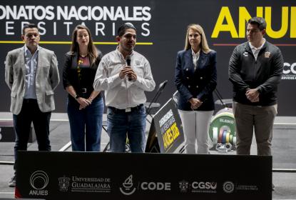 Inauguran competencias de halterofilia como parte del Campeonato nacional universitario ANUIES 2026