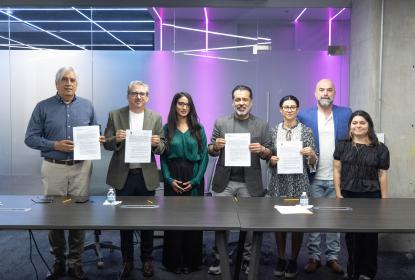 CUGuadalajara y Ciudad creativa digital firman convenio para impulsar la innovación creativa en Jalisco