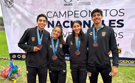 Cosecha UdeG medallas en atletismo y tenis de mesa en los Campeonatos Nacionales Universitarios de la ANUIES 