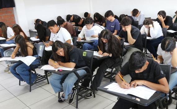 Acude 98.4% de aspirantes a preparatorias a examen de admisión para el ciclo 2026-B