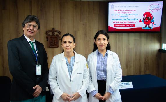 Sólo tres por ciento de sangre donada se obtiene de forma altruista en el HCG