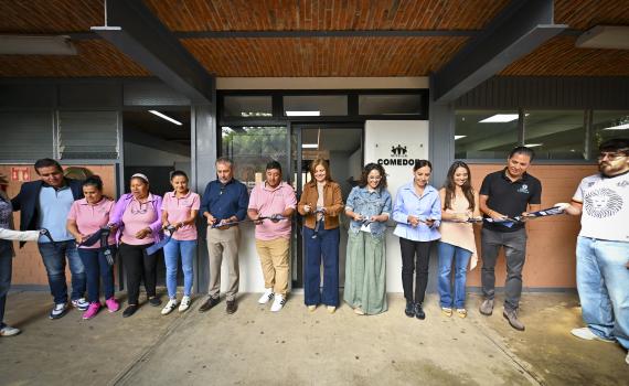 Rectora General inaugura comedores para trabajadores en tres preparatorias