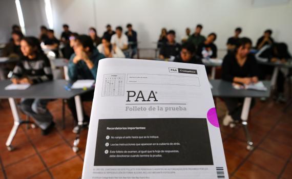 Presentan examen de admisión 96.32% de aspirantes de licenciaturas para el ciclo escolar 2026-B