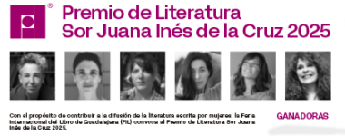 Cartel del Premio de Literatura Sor Juana Inés de la Cruz 2025