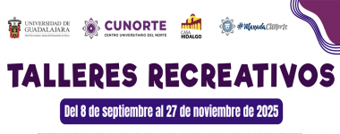  Cartel de los Talleres recreativos del CUNorte