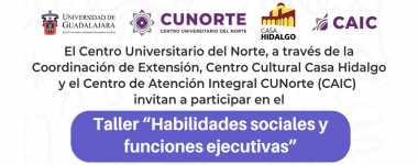 Cartel del Taller: "Habilidades sociales y funciones ejecutivas"