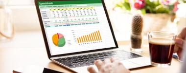 Cartel del Curso en línea: Excel básico. Tecnología y gestión de la información