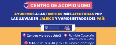 Cartel del Centro de Acopio UdeG