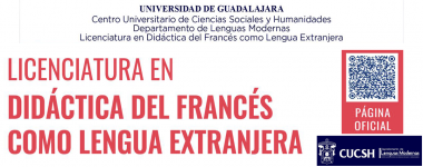 Cartel de la Licenciatura en Didáctica del Francés como Lengua Extranjera