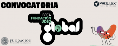 Cartel de la Beca Fundación UdeG Global, edición 2026