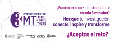 Cartel del Concurso Universidad de Guadalajara 3MT® 2026