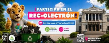 Banner - En la UdeG cambiamos el chip para cuidar el planeta. Participa en el REC-OLECTRÓN 2026