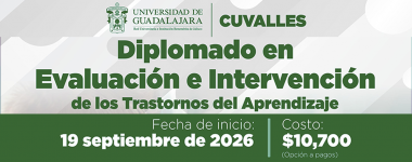 Cartel del Diplomado en Evaluación e Intervención de los Trastornos del Aprendizaje